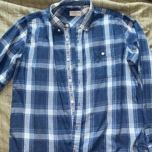 Blue flannel